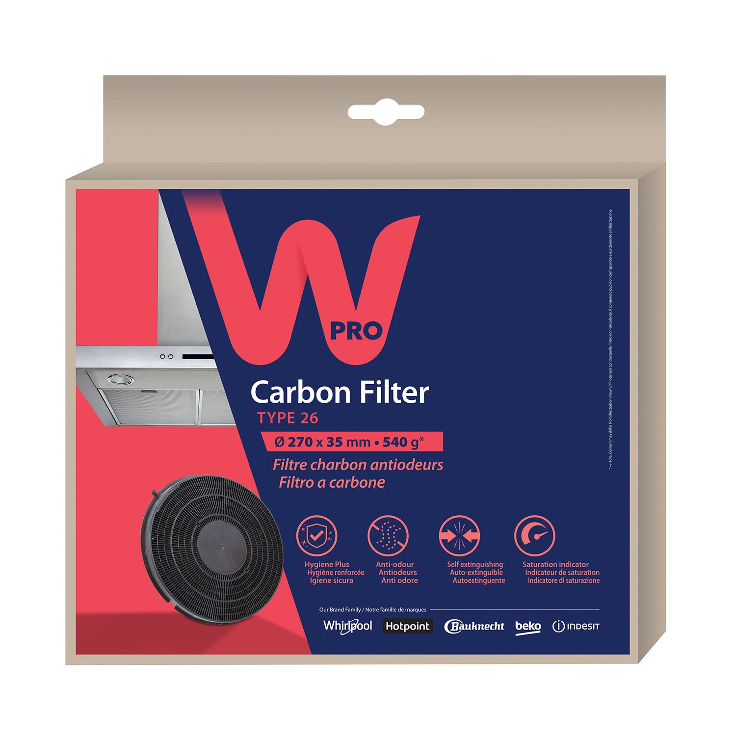 wpro-wpro-kolfilter-for-koksflakt FAC269/1